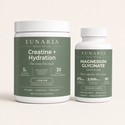 Eunaria Morning Start Bundle - premium daily wellness supplements