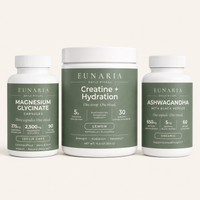 Eunaria Complete Daily Ritual Bundle - Creatine, Magnesium, and Ashwagandha