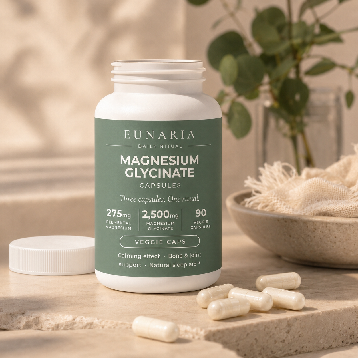 Eunaria Magnesium Glycinate product presentation